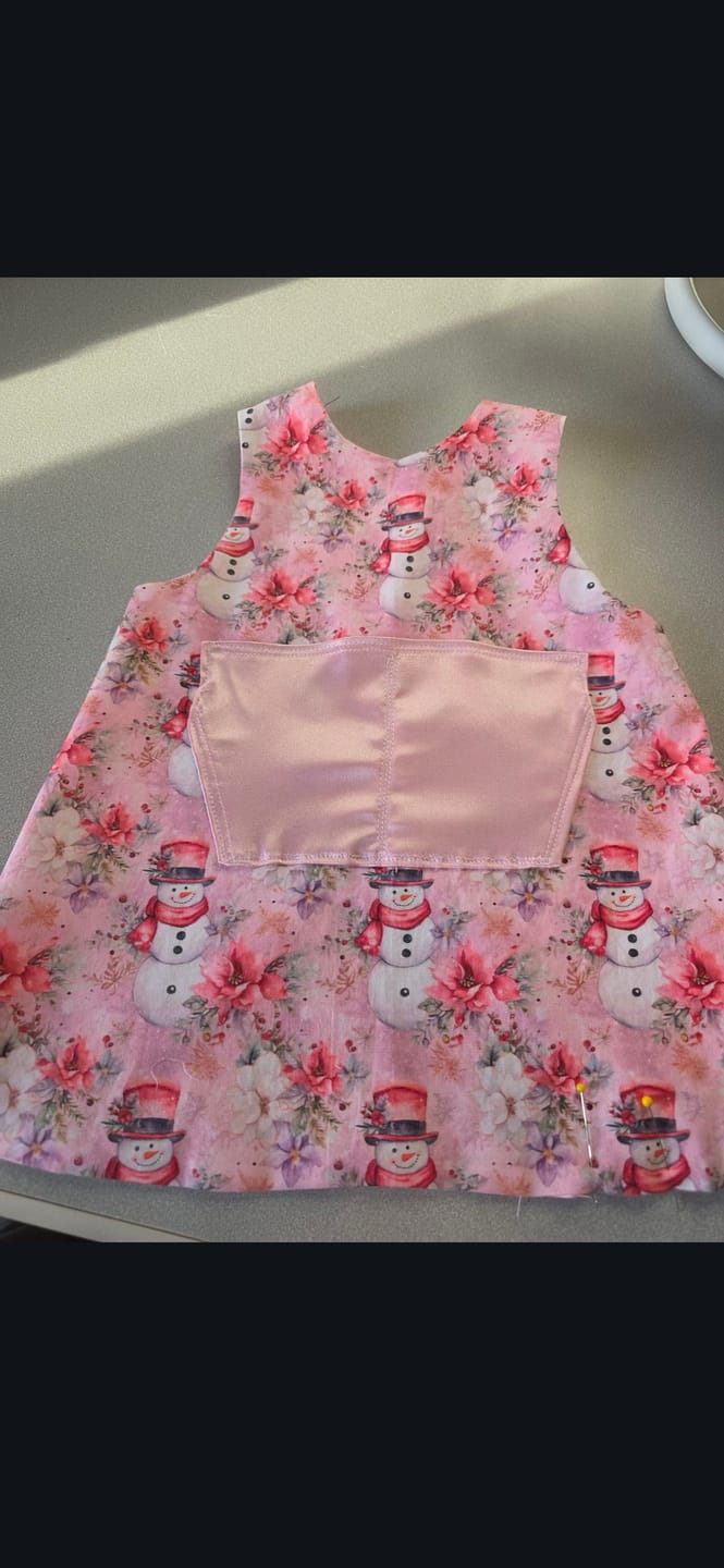 Customer photo review of Jolly Snowmen Pattern #5 Fabric