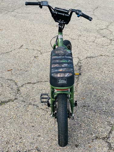 Customer photo review of Custom Seat Cover: RadRunner RR 2 *two piece - front seat + passenger seat