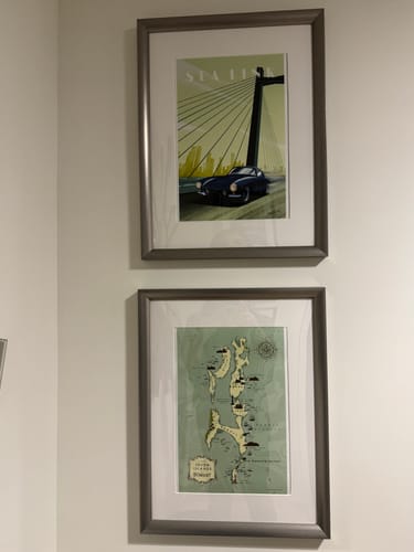 Customer photo review of SEALINK Bombay Classics, India Travel Posters