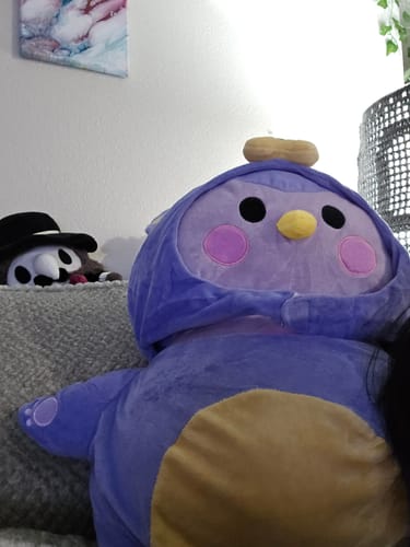 Customer photo review of Purple Plushie: Where Soft Self-Care Begins