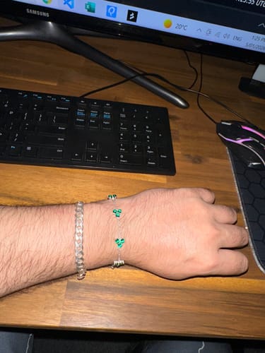 Customer photo review of Como Bracelet - Silver