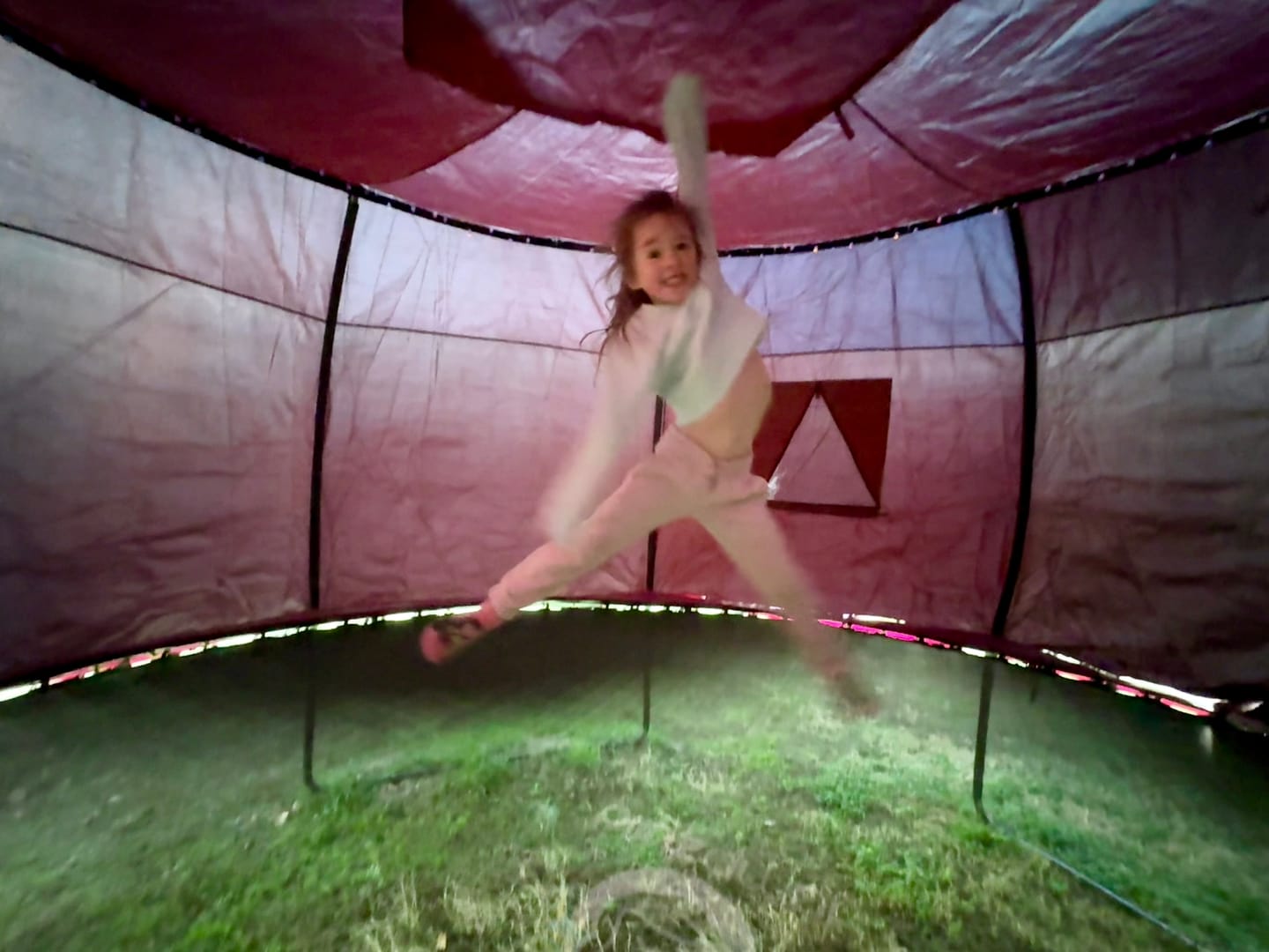Customer photo review of Trampoline Tent for 14FT Trampoline