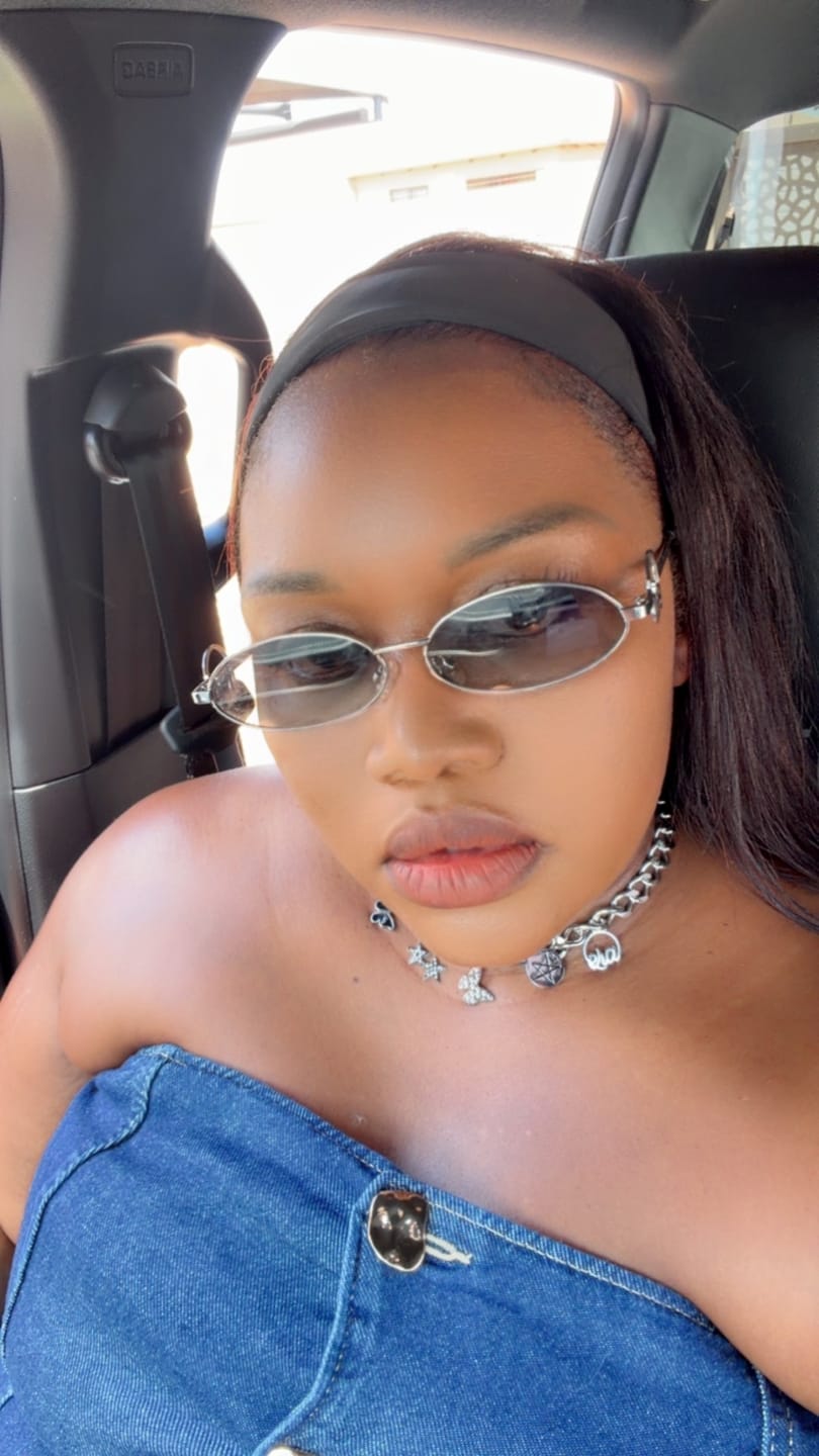 Customer photo review of Muse Logo Sunglasses – Silver Edition