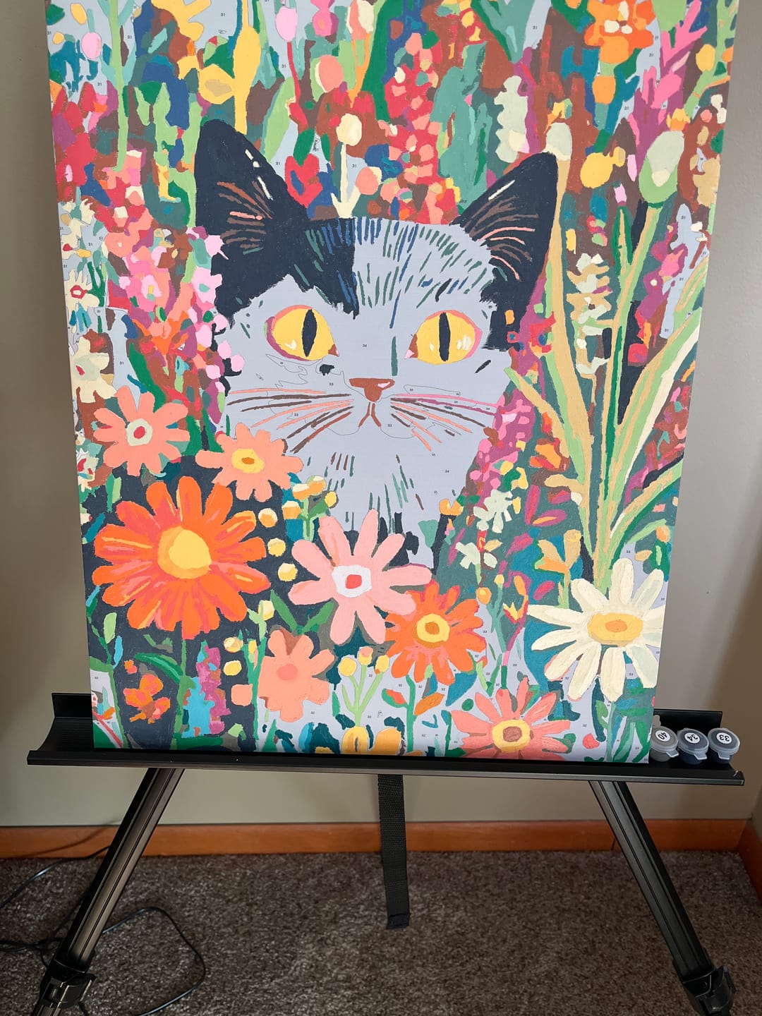 Customer photo review of Peeking Cat