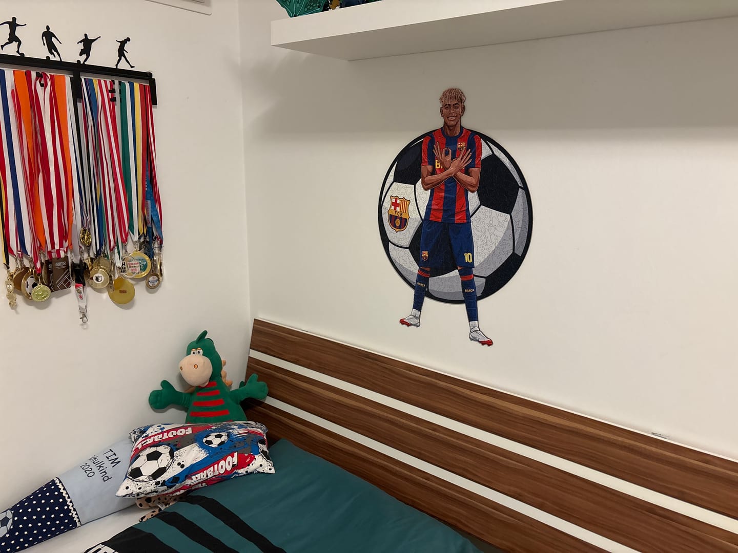 Customer photo review of Lamine Yamal - Holzpuzzle