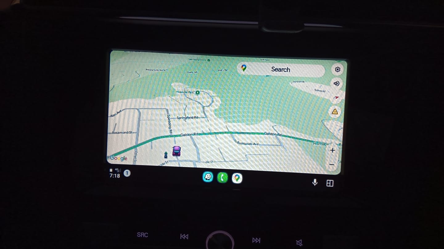 Customer photo review of Smart World Apple Carplay and Android Auto Wireless Adapter CP-AA