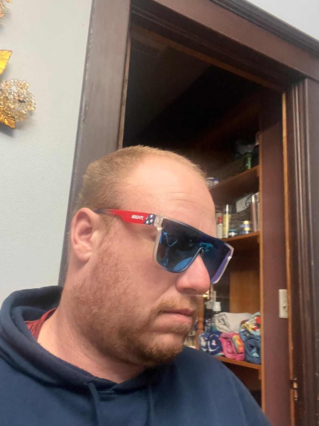 Customer photo review of 80Eighty® Polarized Murica Sunglasses