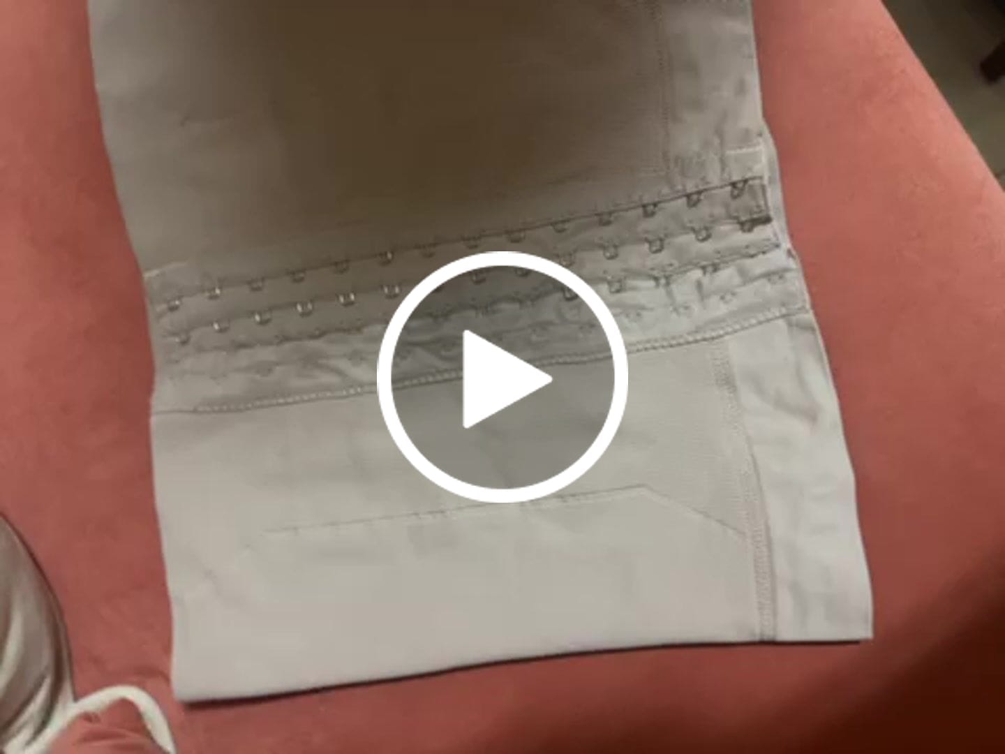 Customer video review of Microfiber Waist And Abdomen Control Corset