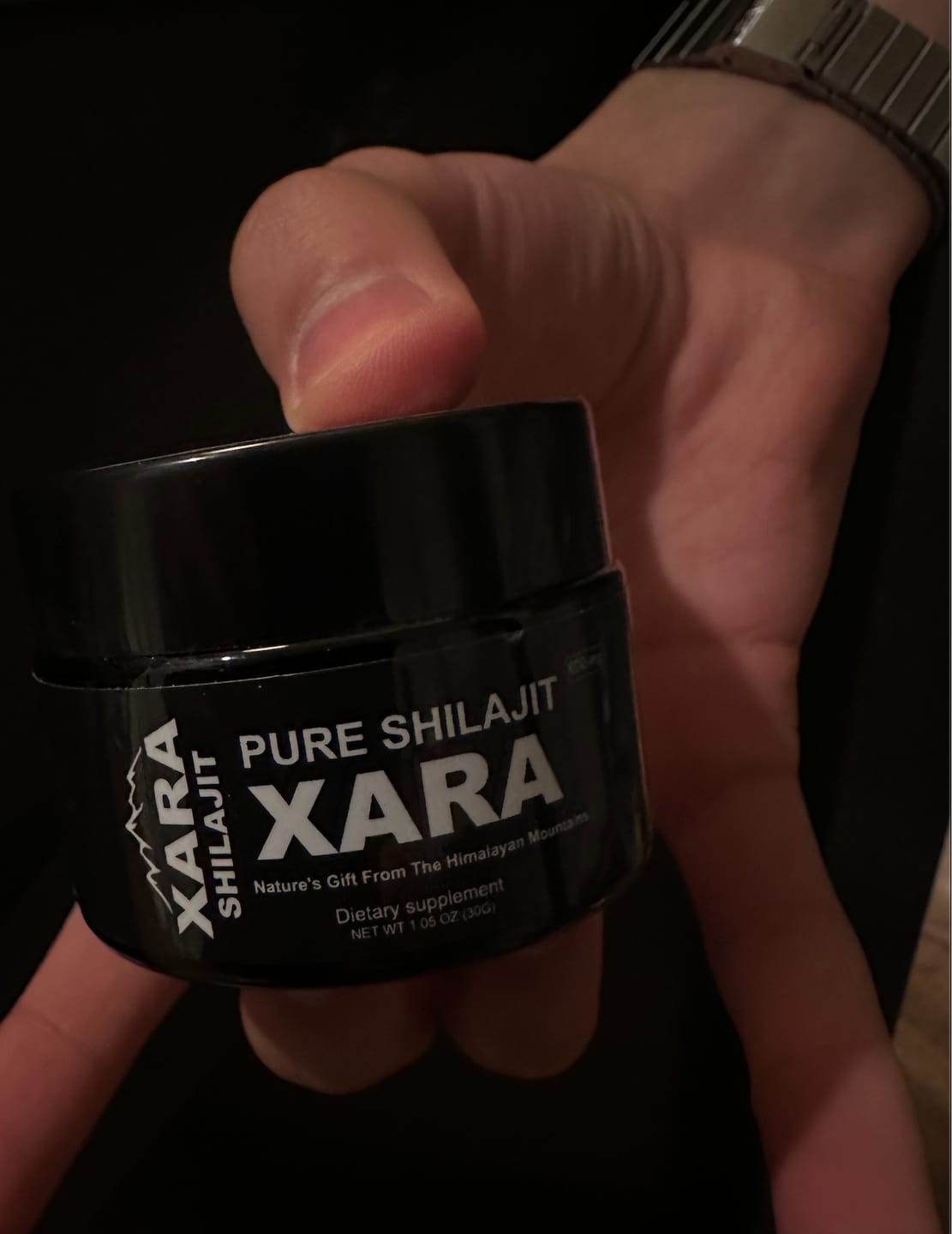 Customer photo review of Xara Pure Himalayan Shilajit™ (BUY 1 GET 1 FREE)