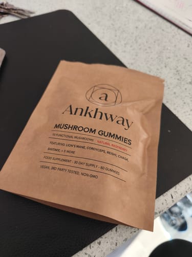 Customer photo review of Mushroom Gummies