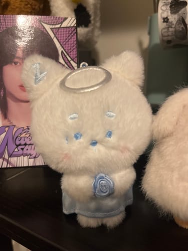 Customer photo review of ZEROBASEONE- ZERONI Angel Plush Keyring