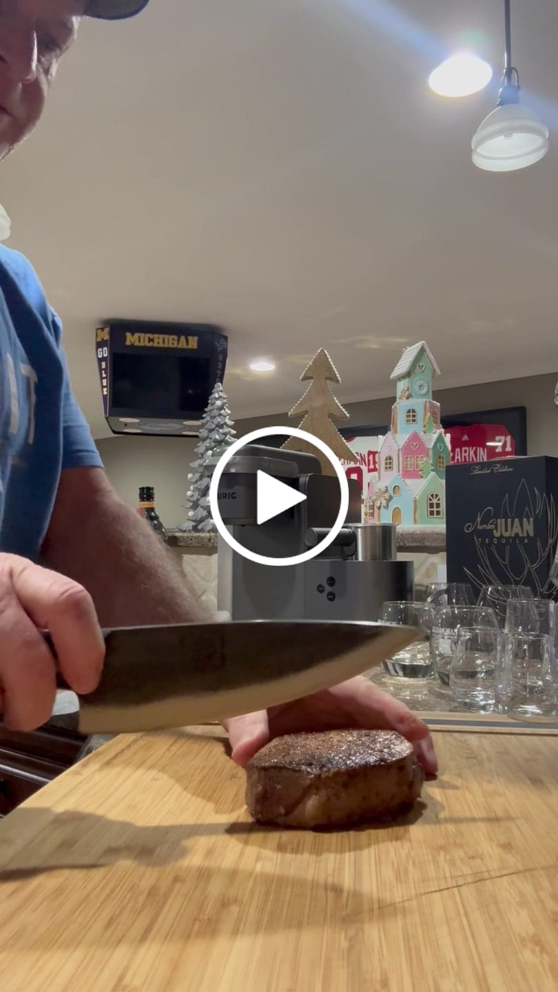 Customer video review of Tungsten 7" Slicing Knife