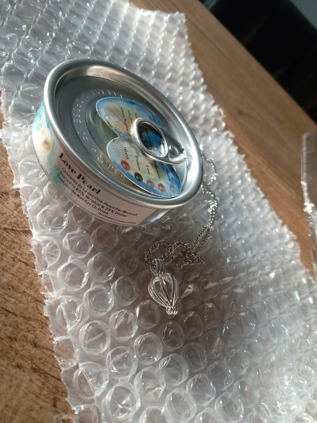 Reseña con foto de cliente del Kit de collar de perlas FabuLove