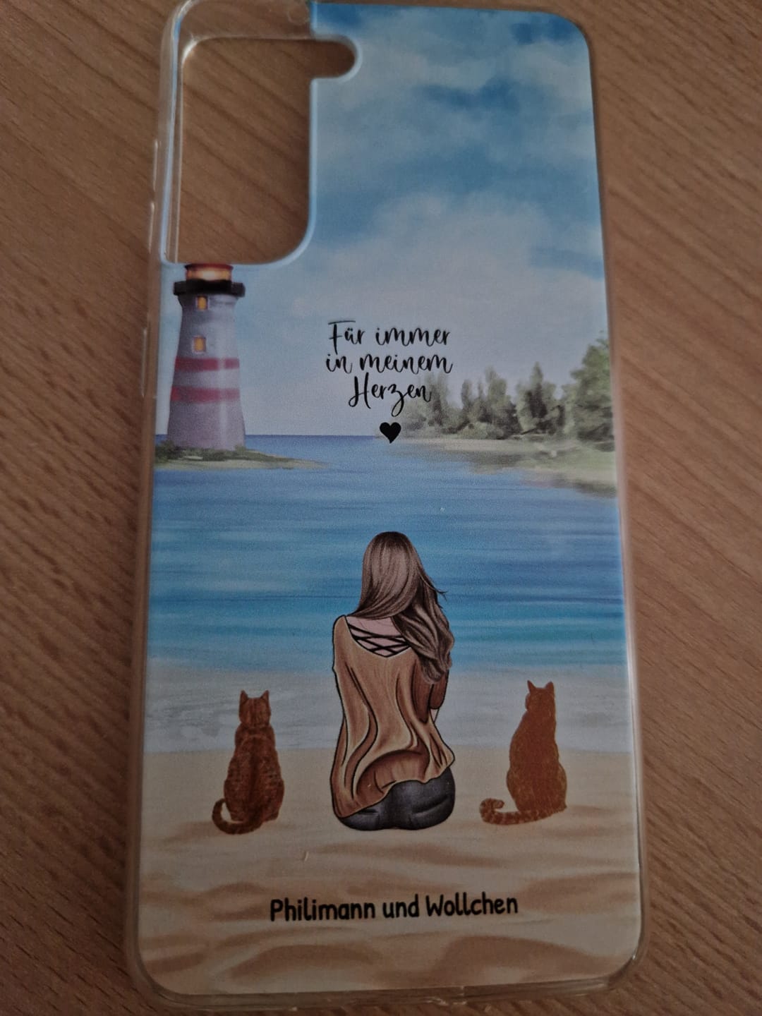 Customer photo review of Unterwegs mit Haustier - Individuelle Handyhülle