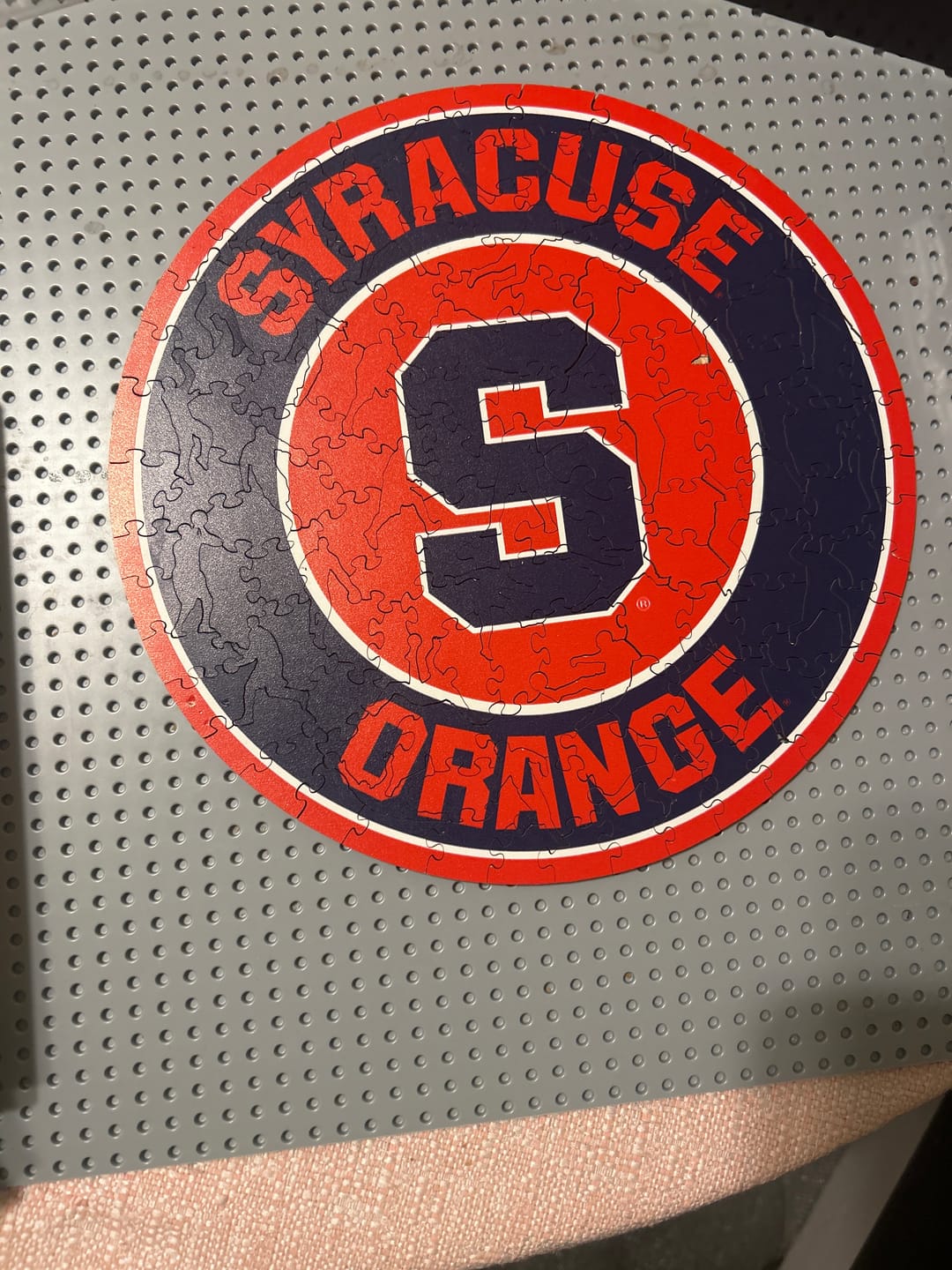 Customer photo review of Syracuse University - Wooden Puzzle