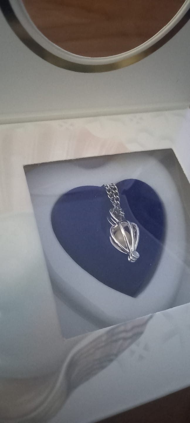 Reseña con foto de cliente del Kit de collar de perlas FabuLove