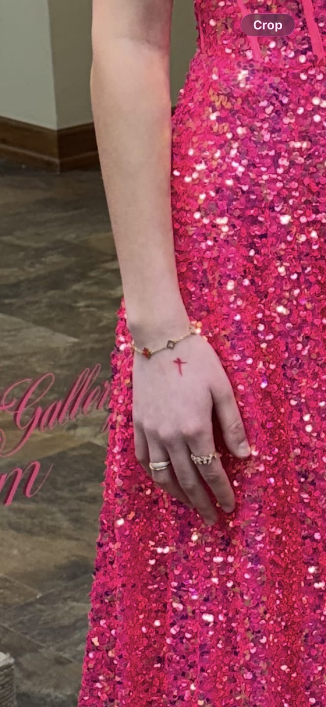 Customer photo review of Lucia Clover Bracelet