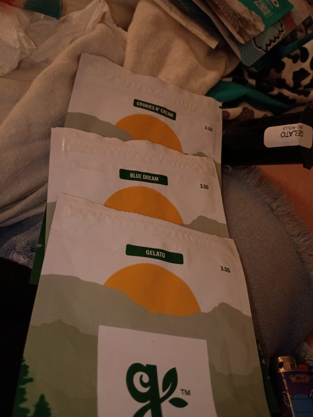 Customer photo review of Blue Dream Pre Roll 1 Gram - 6ct.