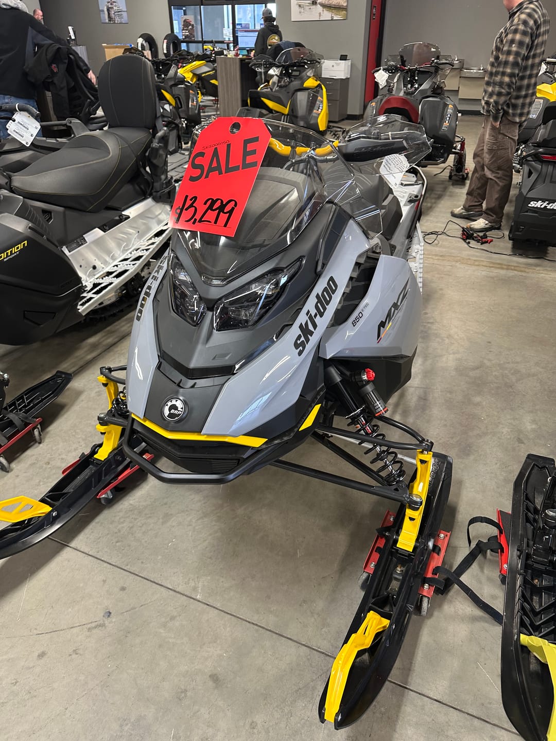 Customer photo review of RPM Gen 5 Ski-Doo 850 NA Stainless Snowmobile Sport Muffler 2023-26 Etec Rev