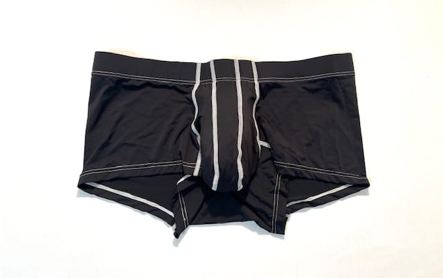 Customer photo review of Nylon 3in Boxer Briefs V-Fly 3pk Black