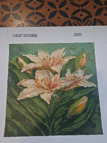 Customer photo review of Blush Lily