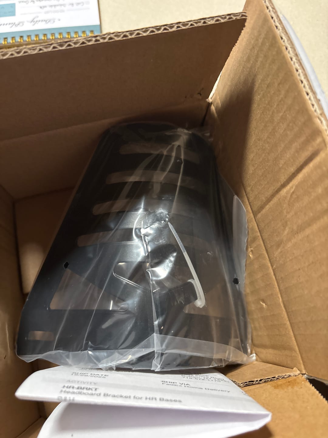 Customer photo review of Headboard Brackets