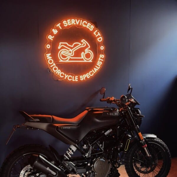 Customer photo review of Custom LED Neon Sign