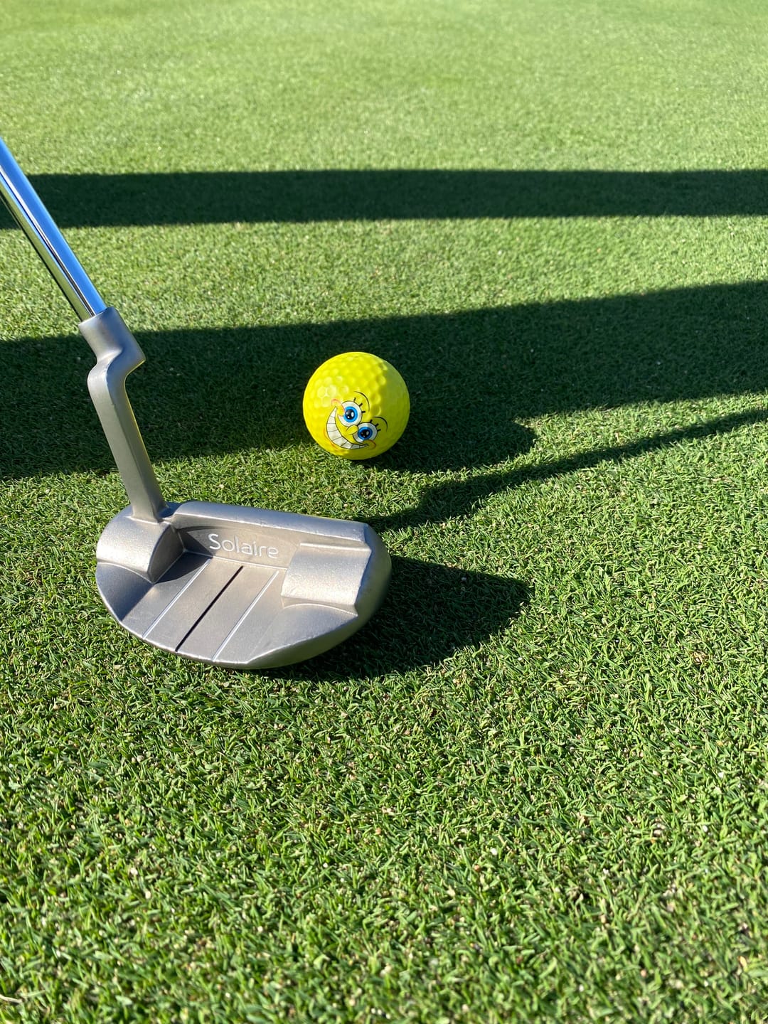 Customer photo review of Spongebob Squarepants Golf Balls - 12 Pack