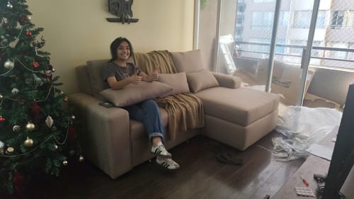 Customer photo review of Sofá cama Mykonos