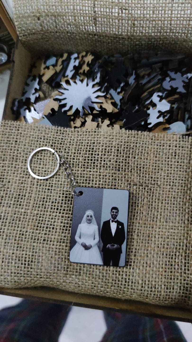 Customer photo review of Kişisel Tasarım - Ahşap Puzzle