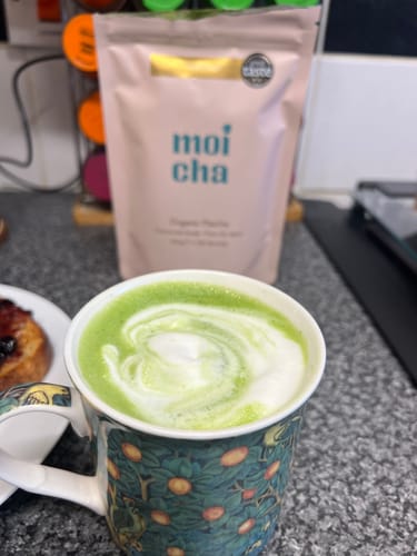 Customer photo review of Premium Ceremonial Matcha - 100g Pouch