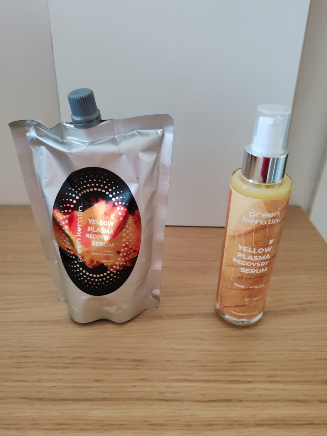 Customer photo review of YELLOW PLASMA – Sérum Réparateur pour le visage #FF