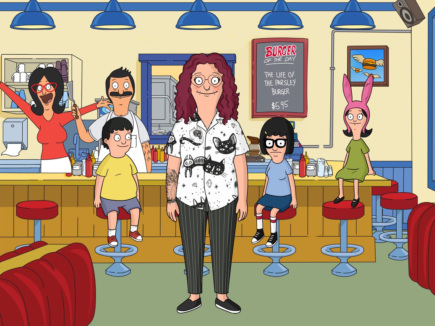 Customer photo review of 'Bob’s Burgers' Custom Portrait