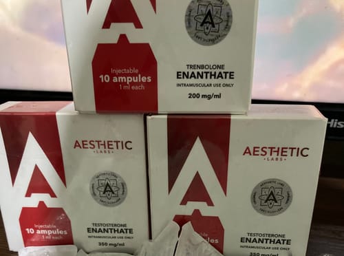 Customer photo review of Trenbolona Enantato 200 MG Aesthetic Labs
