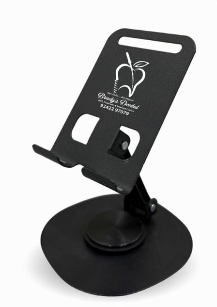 Customer photo review of Premium Mobile Stand | Best for Corporate Gifting | PrintMine.in
