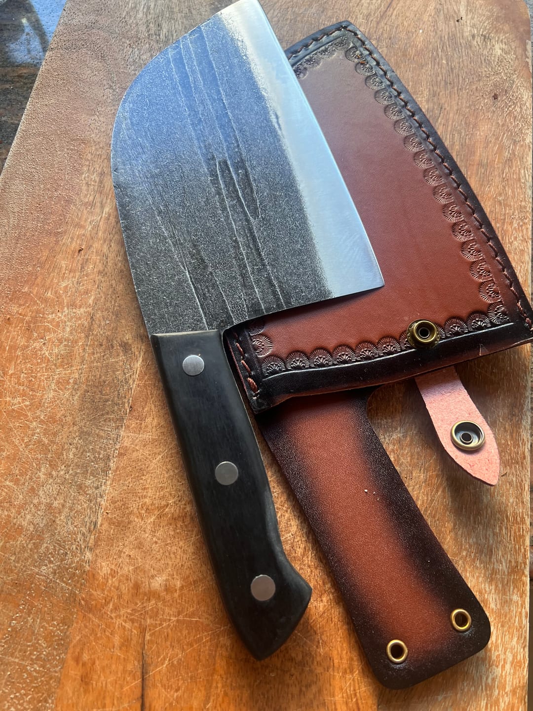 Customer photo review of The Nikos Knife™