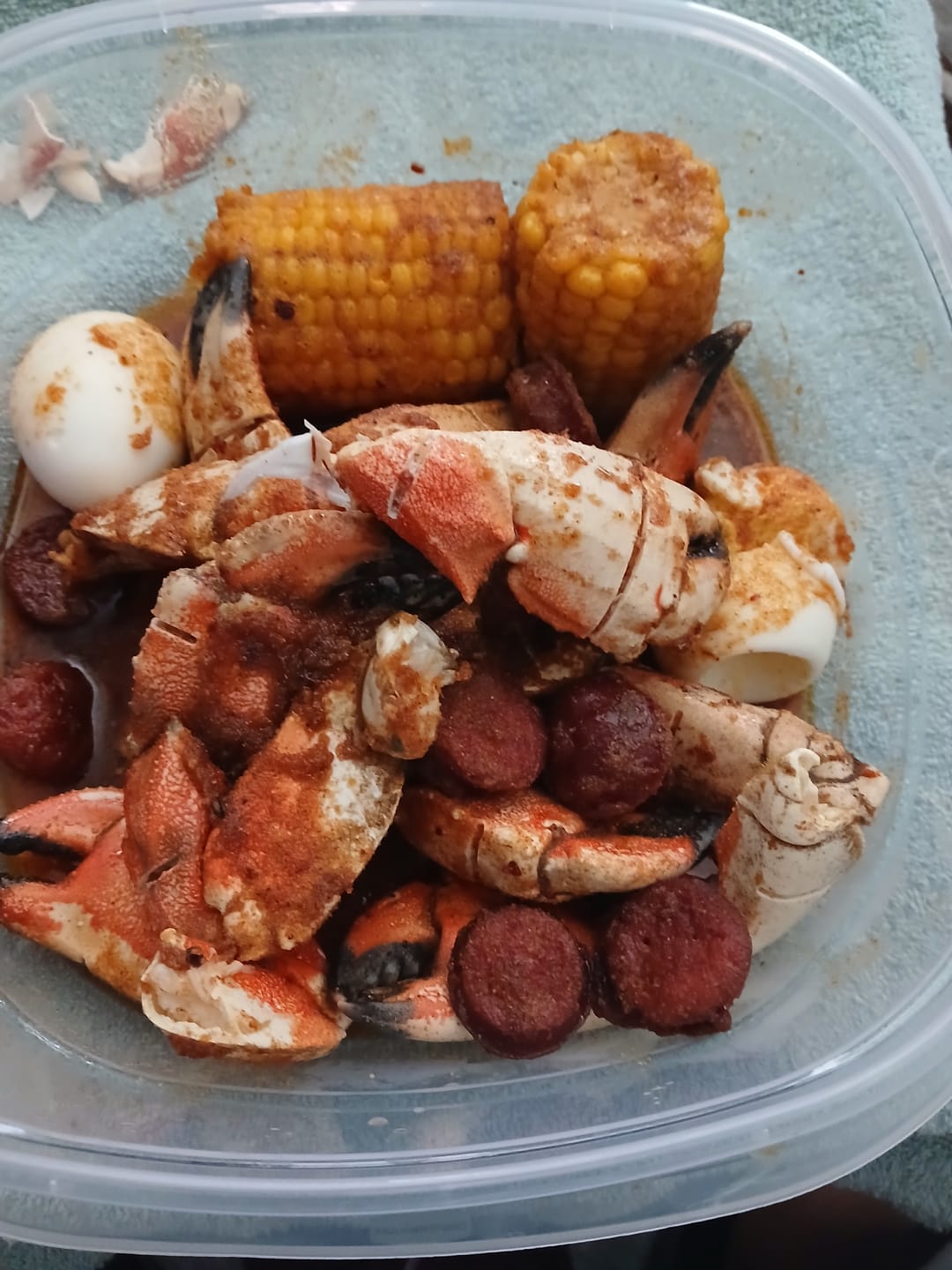 Customer photo review of JazzyJ’s spicy seafood seasoning 🥵 1pack