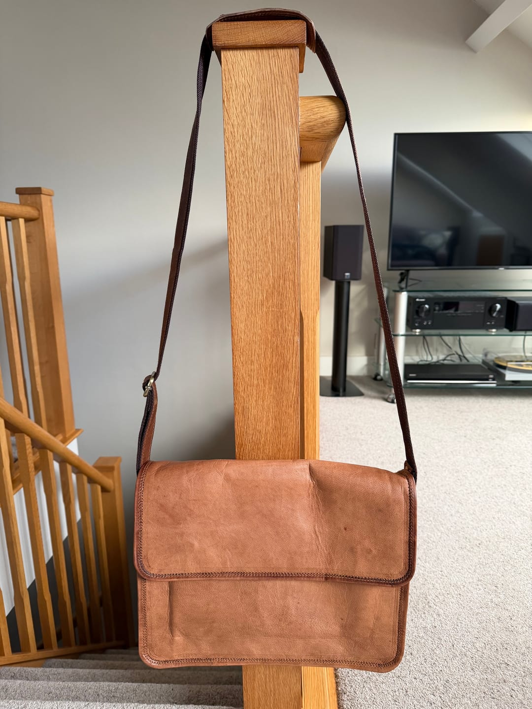 Customer photo review of The Flapover Crossbody