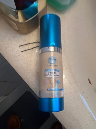 Customer photo review of ENHANCED FACIAL SPOT ERASER