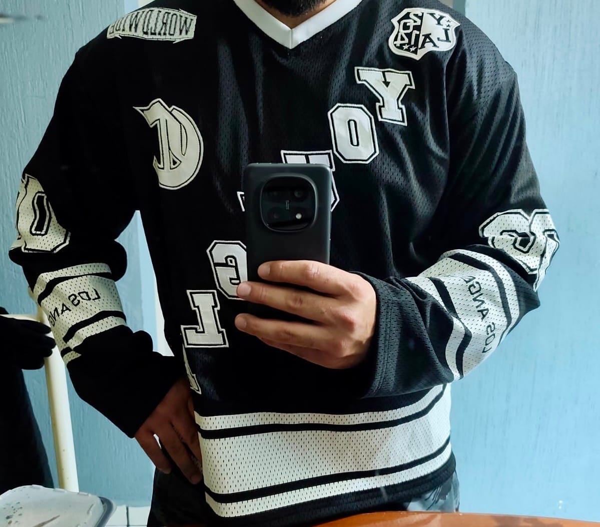 Customer photo review of 8056  - Southside Hockey Jersey