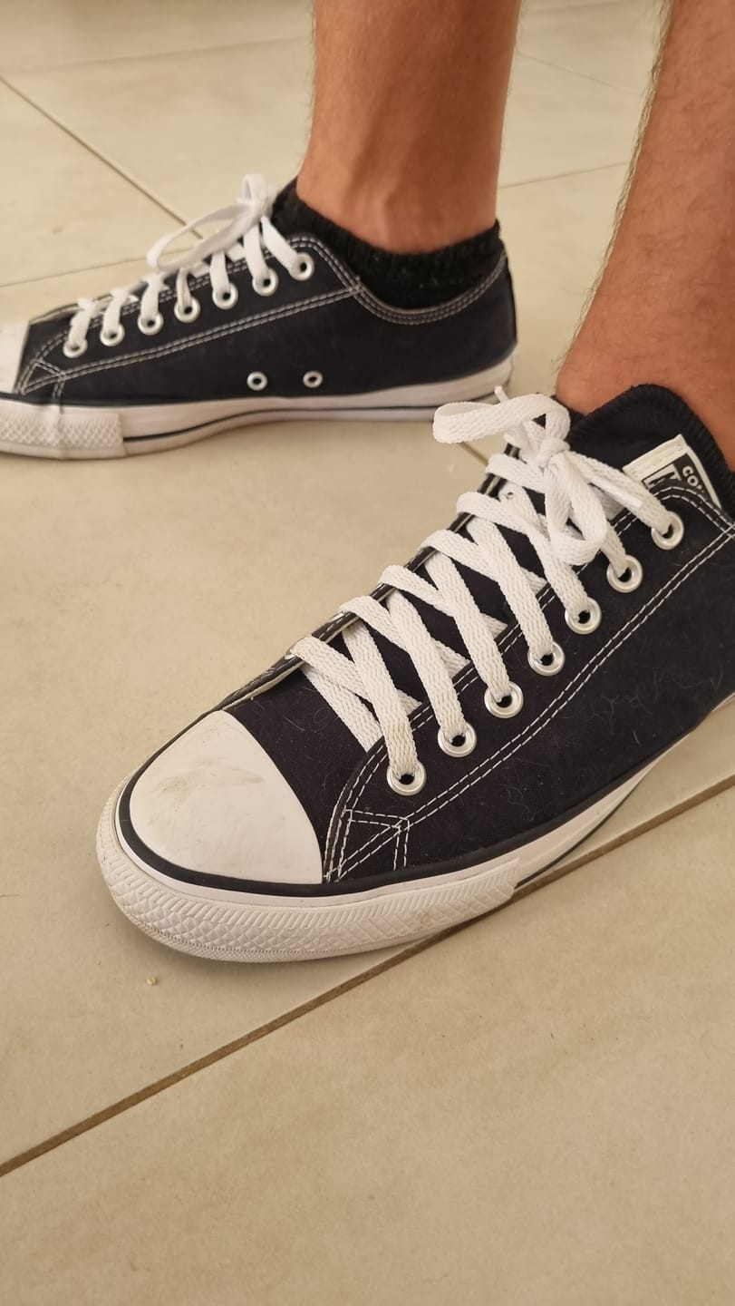 Customer photo review of Zapatillas Converse Chuck Taylor Core Azul