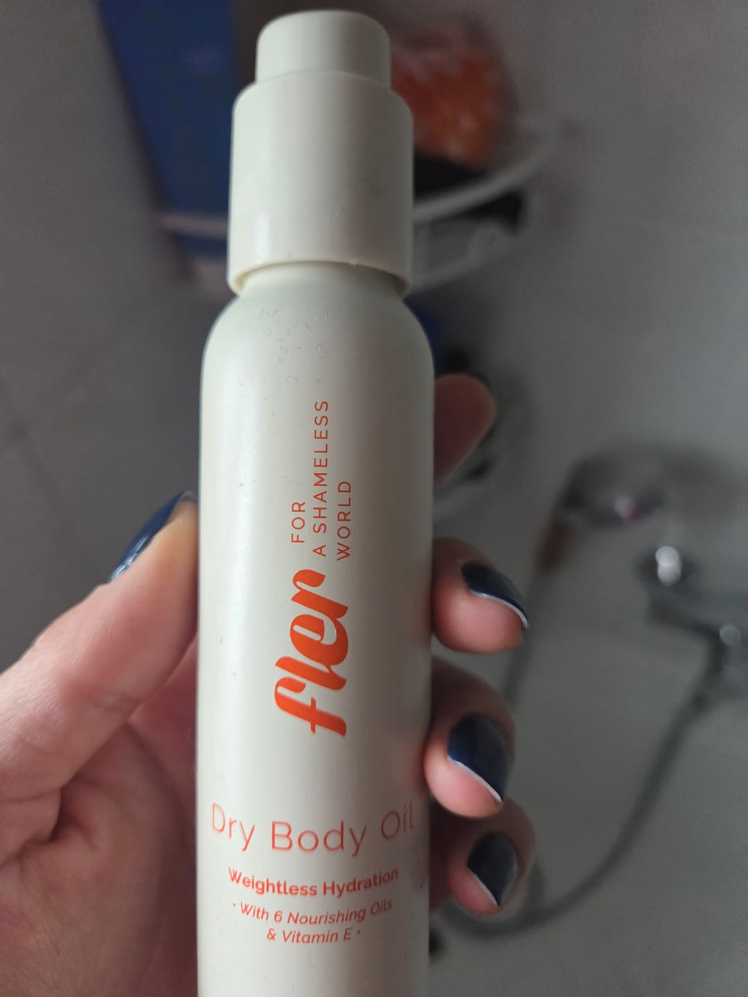 Customer photo review of Dry Body Oil