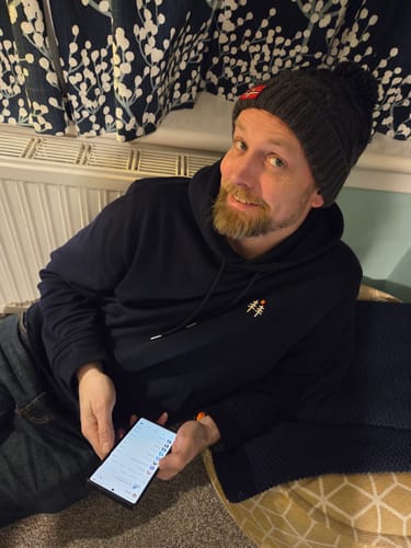 Customer photo review of Two Trees EMB Hoodie