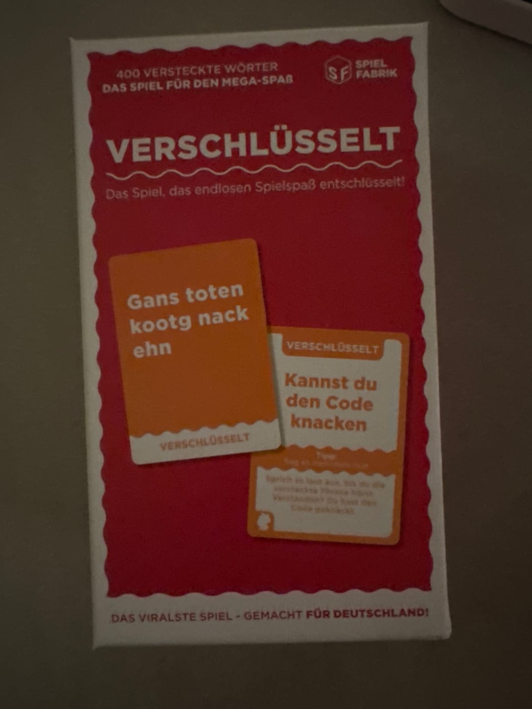 Customer photo review of Verschlüsselt DACH Ausgabe