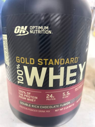 Customer photo review of Optimum Nutrition Gold Standard® 100% Whey