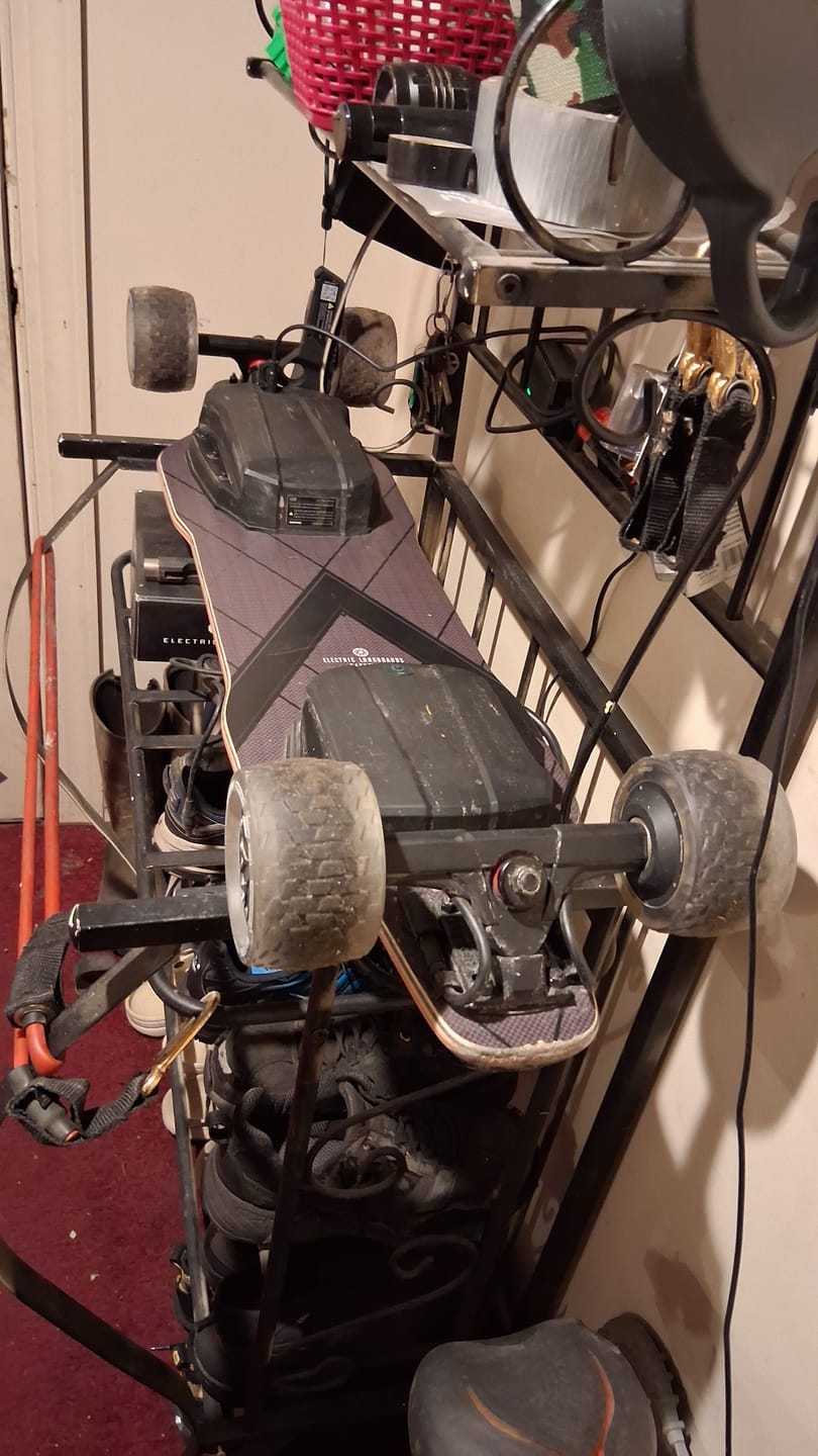 Customer photo review of 105mm Cloud Wheel Donut for Hub motors: G3, G2 black,Mini and G5