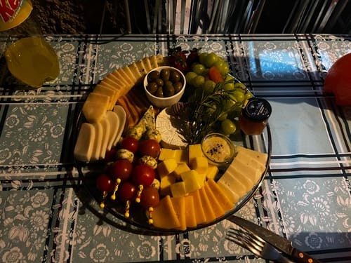 Customer photo review of Tabla Vegetariana 🌱