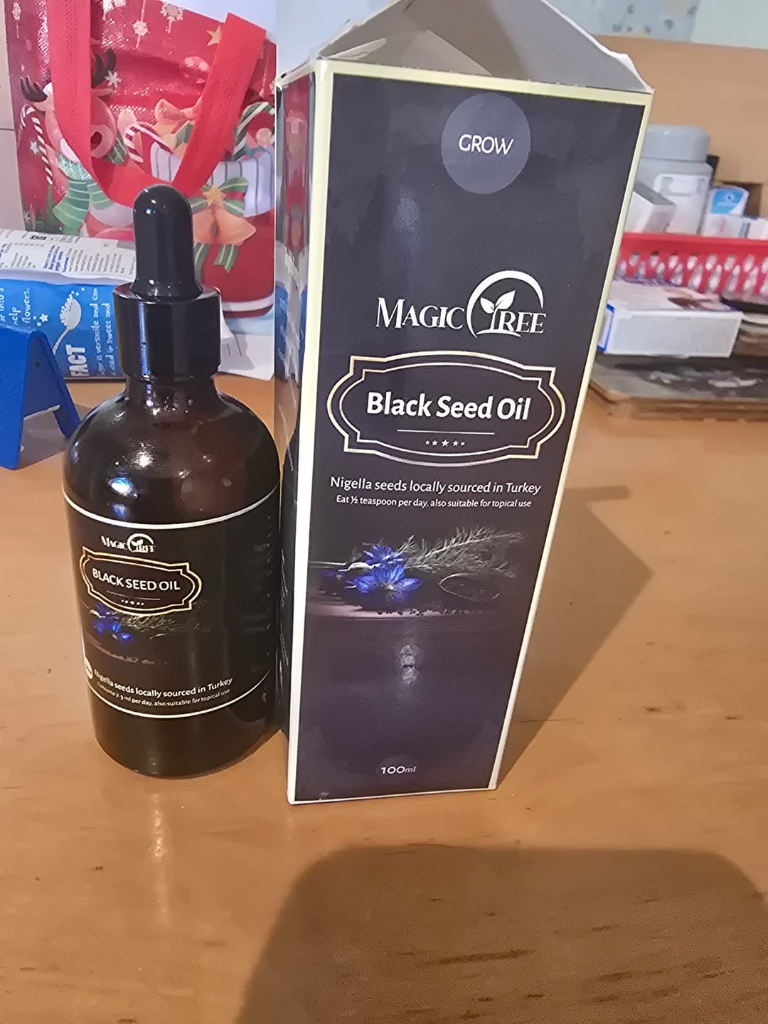 Customer photo review of Pure Black Seed Oil