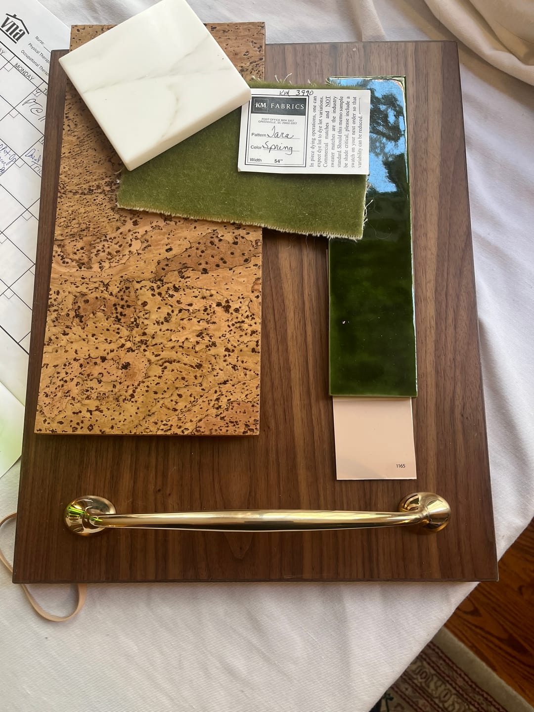 Customer photo review of Richmond Cabinet Pulls - Unlacquered Brass Polished