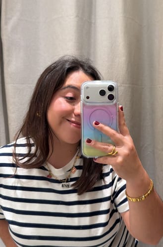 Customer photo review of Anillo Cruzado Linea Delgado